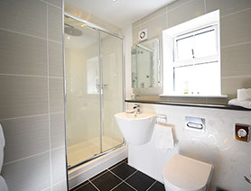 Heatherfield House Bed and Breakfast Accommodation near Portree features Luxury Shower Rooms