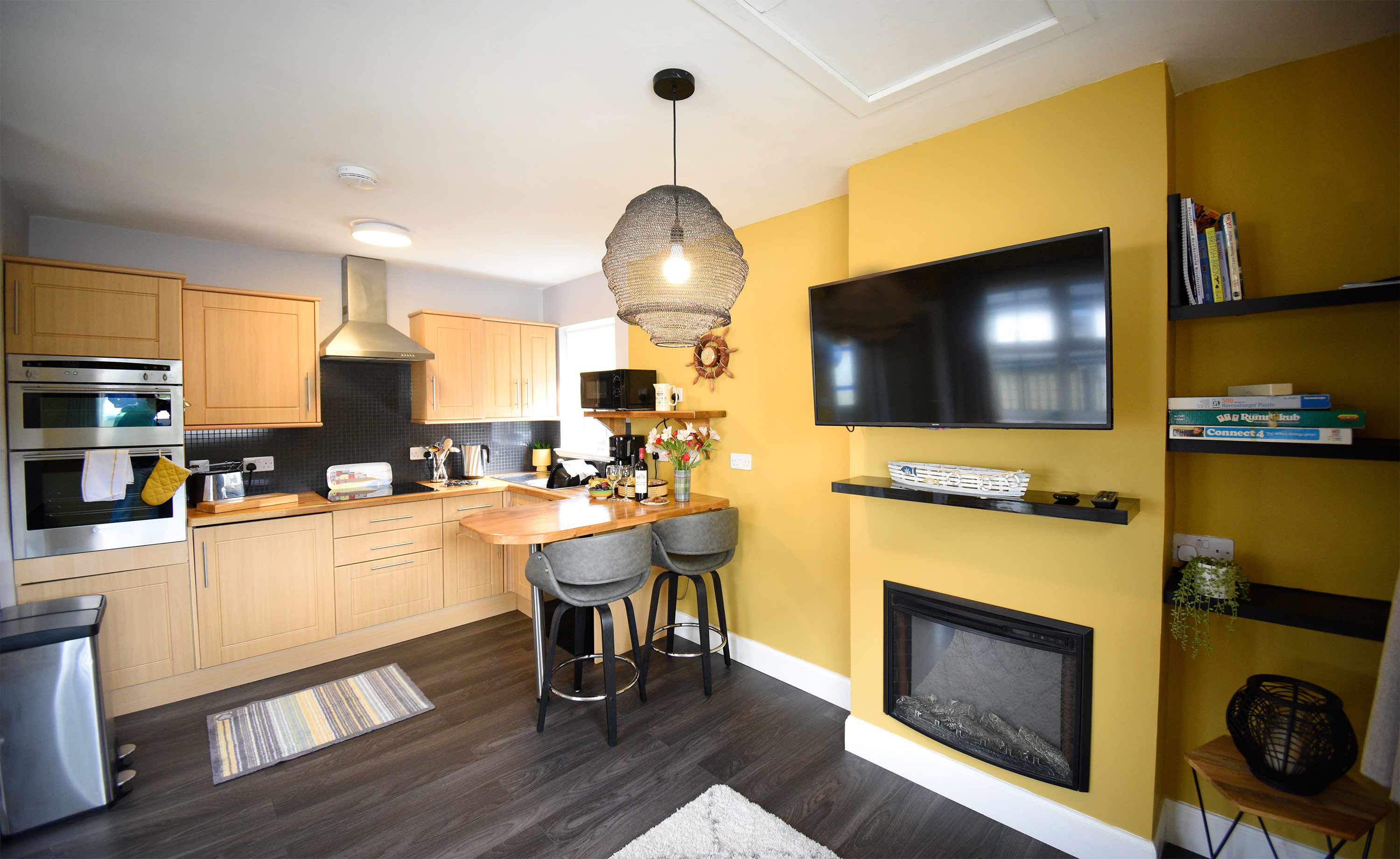 Heatherfield House Self Catering Accommodation near Portree with moddern kitchen WIFI Internet and Private Parking